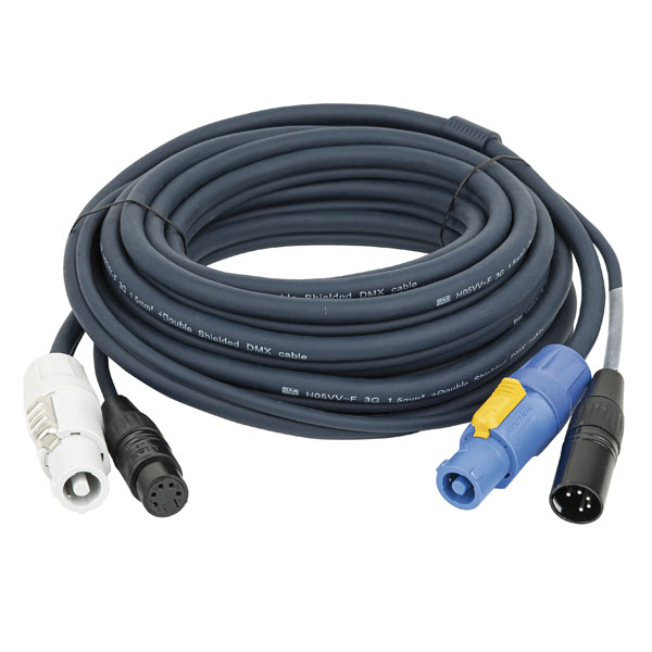 DAP FP18 Hybrid Cable - PowerCON & 5-pin XLR